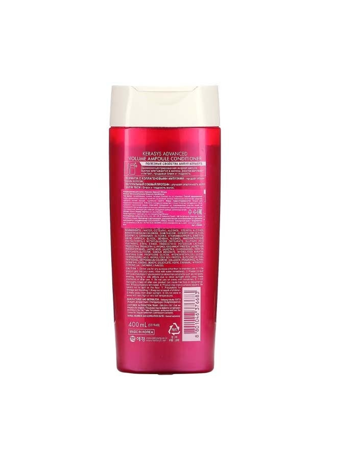 Advanced Volume Ampoule Conditioner For Thinning Hair 400 ml