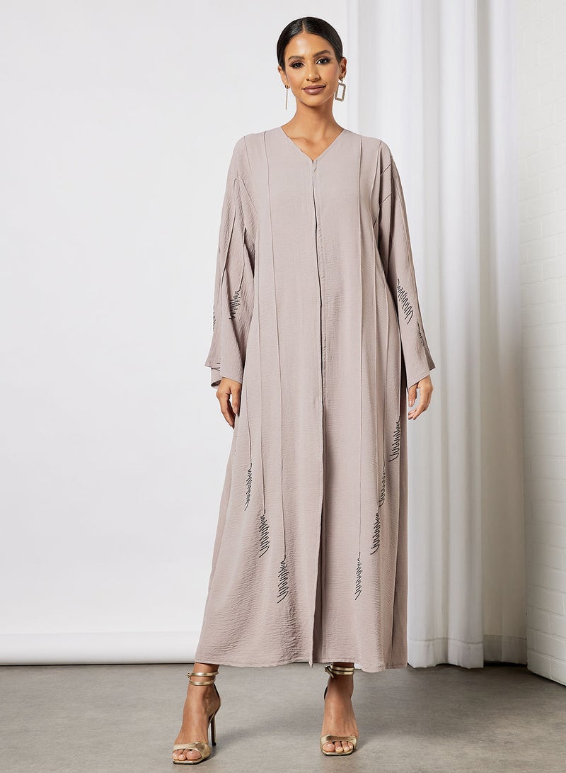 Abaya Stone Hand Work With Sheilah