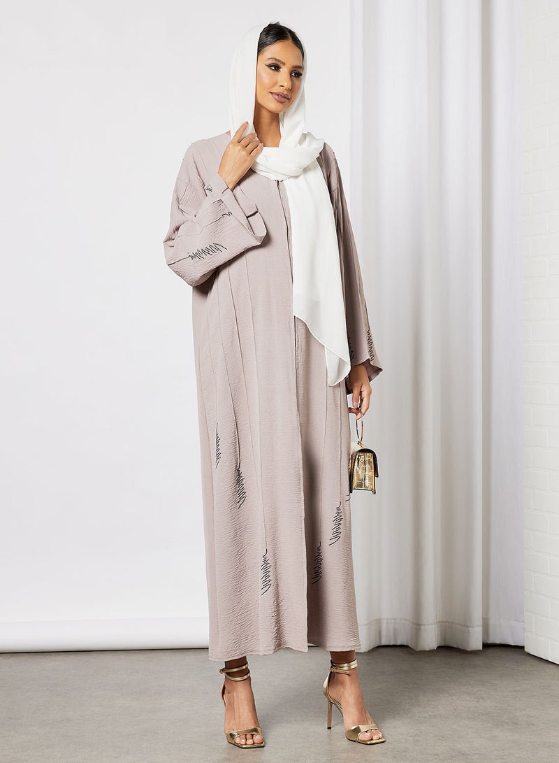 Abaya Stone Hand Work With Sheilah