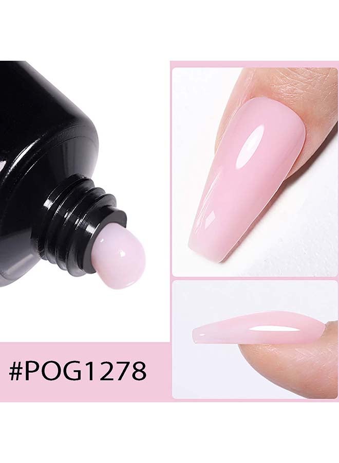 Quantum 3In1 Polygel: 60g Pre-Mix Acrylic Poly gel with Sculpting & 3D Molding, Soak-Off Gel for Nail Extensions, Durable Acrylic Nail & Builder Gel Nails, Hard Gel for Nail Extension, Manicure Nails