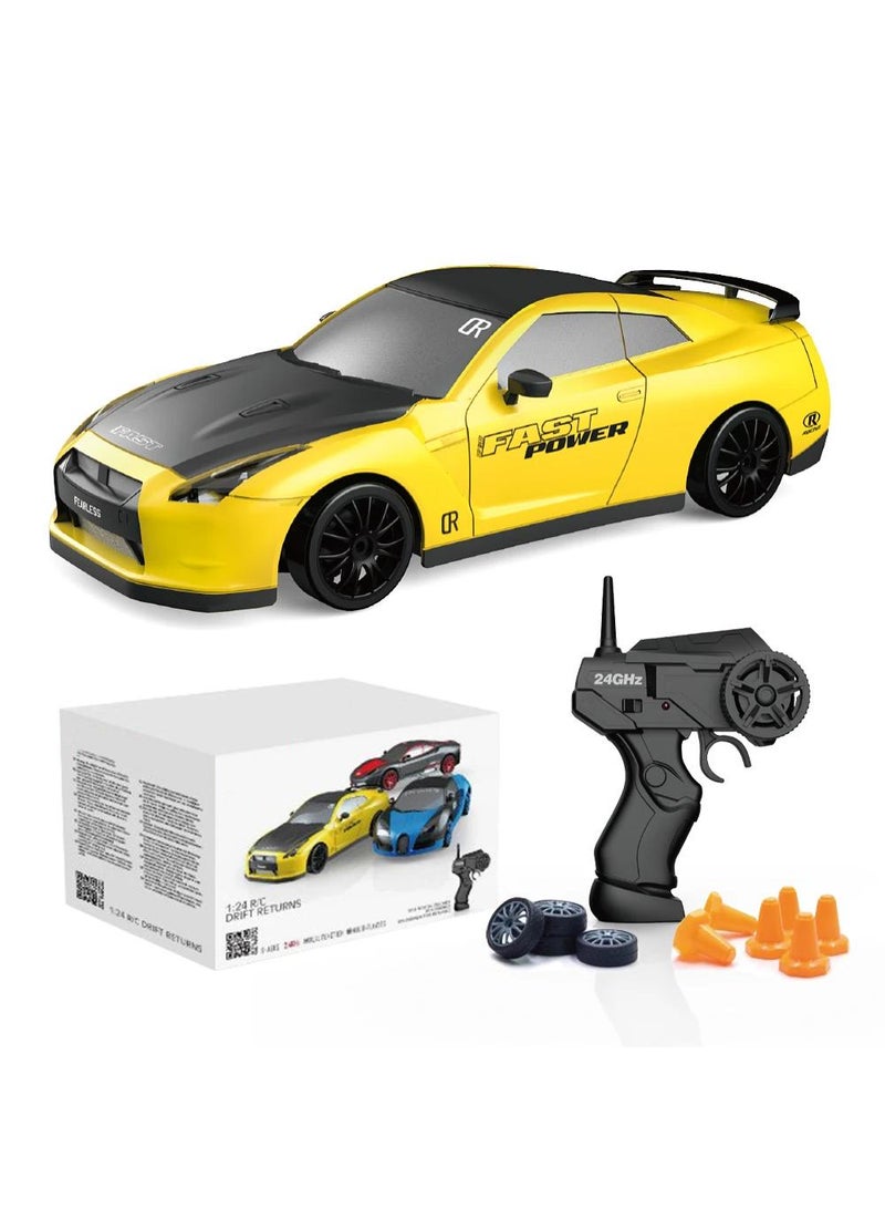 Simulated Battery Type Four Wheel Drive Drift Racing Remote Control Toy
