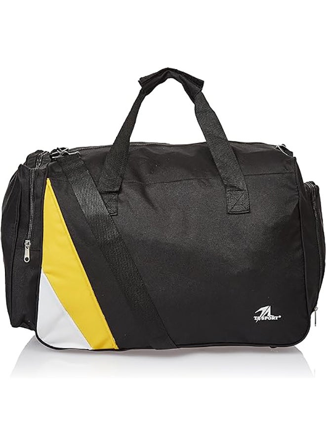 TA Sport GB2J-2A Sports Bag, 52 cm x 29 cm x 30 cm Size, Black/Yellow/White
