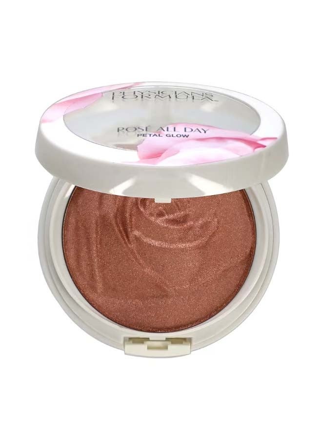 Rose All Day Petal Glow MultiUse Highlighter Shimmering Rose 0.32 oz 9.2 g
