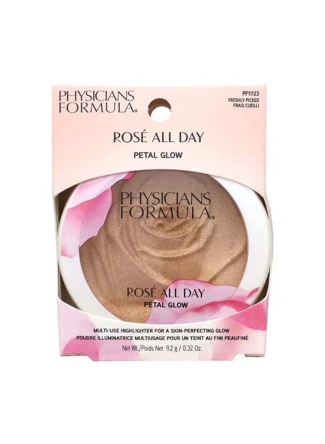 Rose All Day Petal Glow MultiUse Highlighter Freshly Picked 0.32 oz 9.2 g