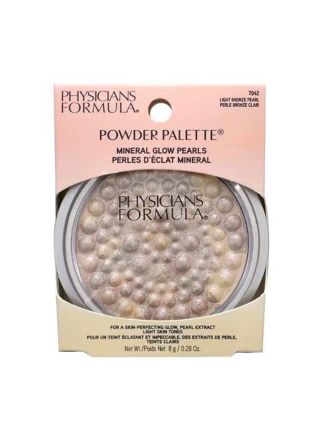 Powder Palette Mineral Glow Pearls Light Bronze Pearl 0.28 oz 8 g