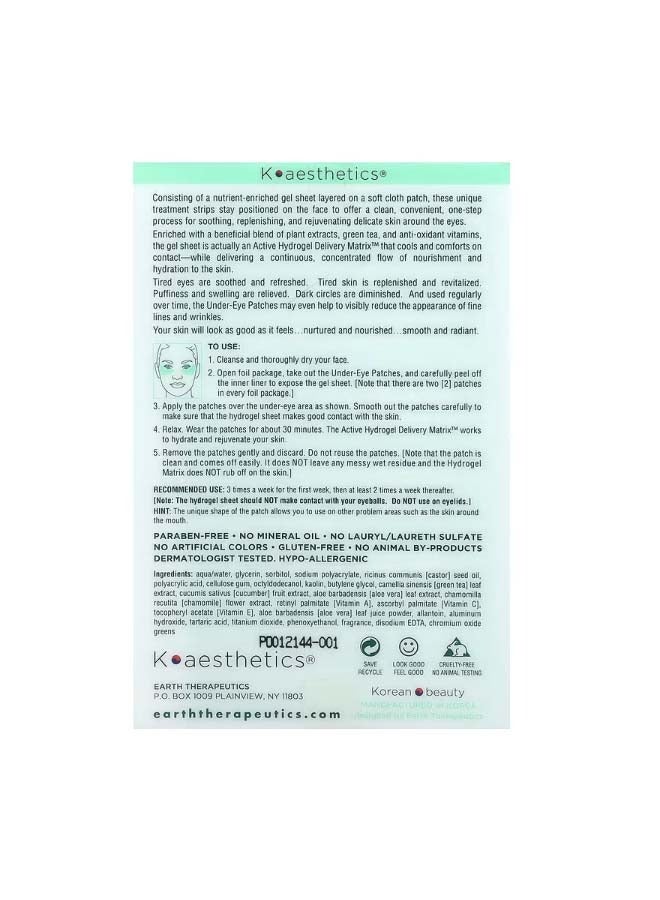Green Tea Hydrogel Under-Eye Patch 5 Pairs
