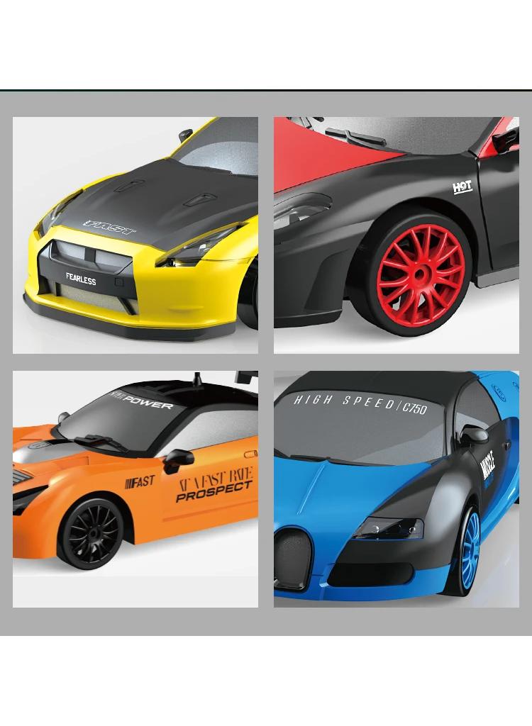 Simulated Battery Type Four Wheel Drive Drift Racing Remote Control Toy