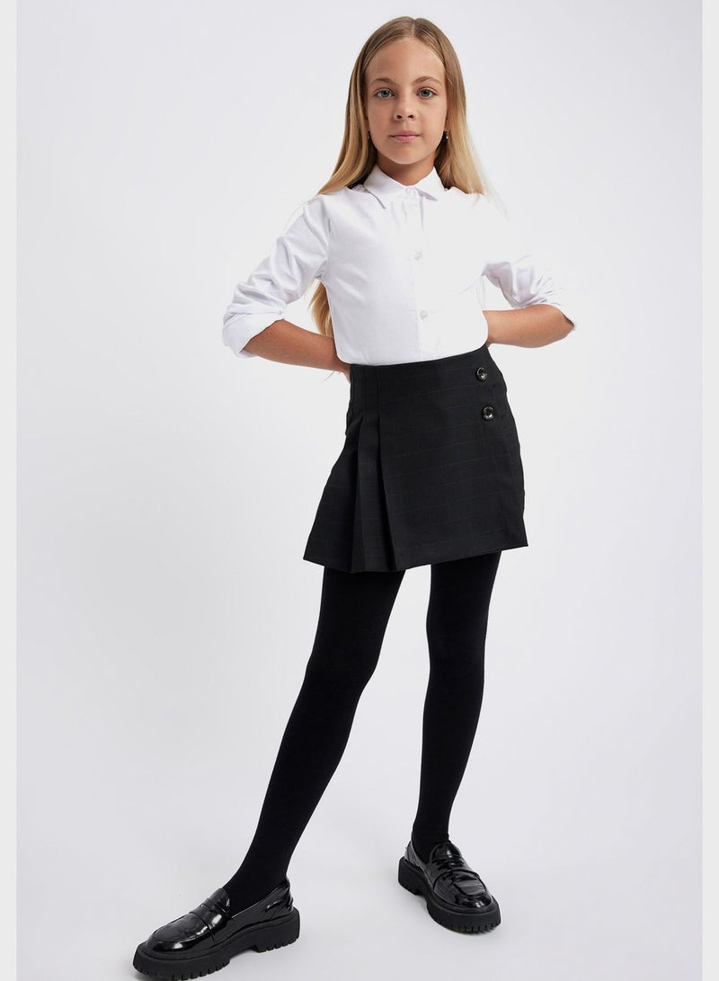 Kids Essential Woven Midi Skirt