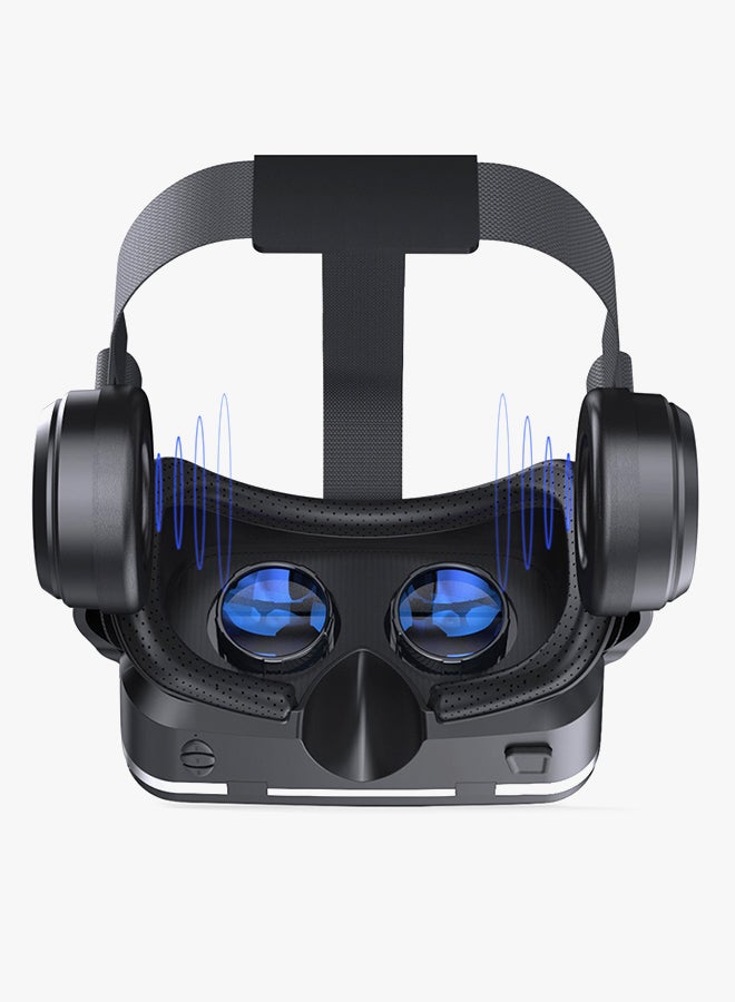 Seven Generation of Virtual Reality Game Glasses Black