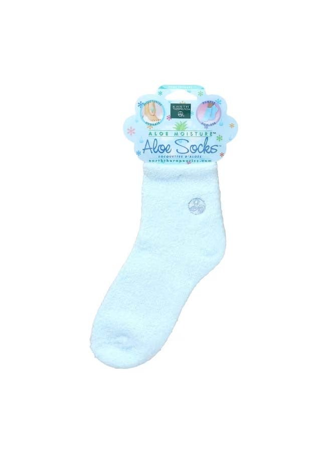 Aloe Moisture Aloe Socks Blue 1 Pair