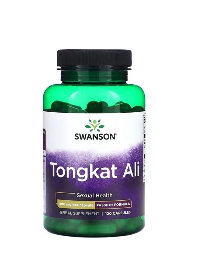 Herbal Supplements Tongkat Ali 400 Mg 120 Capsules