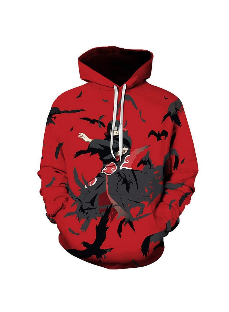 Anime Surrounding Naruto COS Xiao Organization Yuzhi Bo Itachi Hooded Sweater