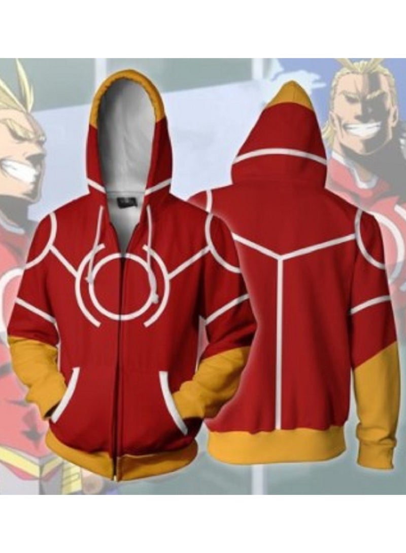 Riman My Heroes Academy Season 5 Cosplay3d Hoodie