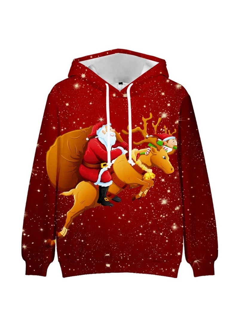 Green Fur Monster Grinch 3D Digital Printed Hoodie