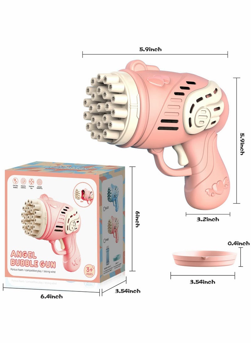 Bubble Machine 23 Holes Bubble Machine Handheld Bubble Maker