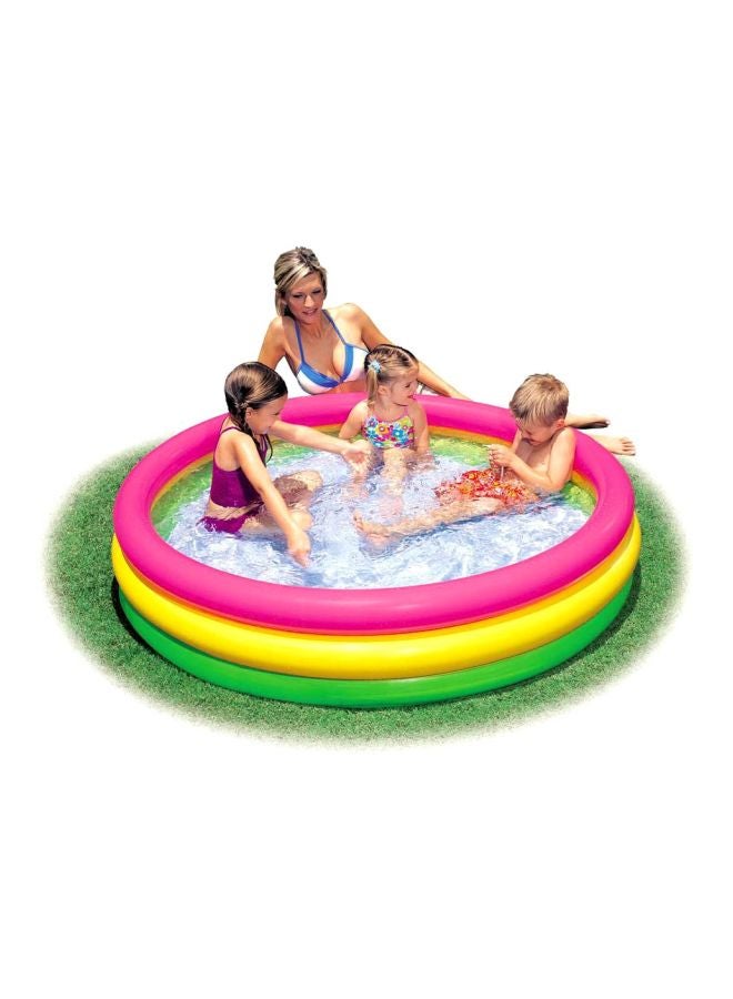 3-Ring Inflatable Pool 58x13inch