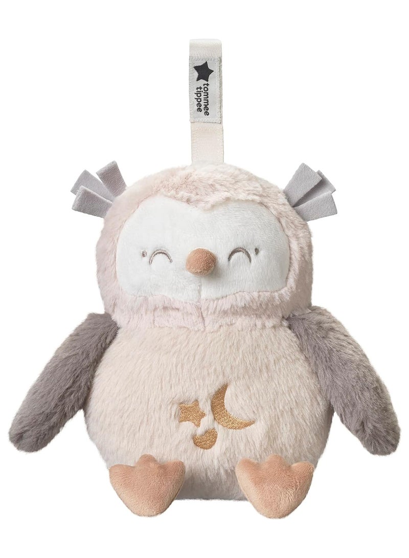 Delux Ollie the Owl Baby Sleep Aid, Beige