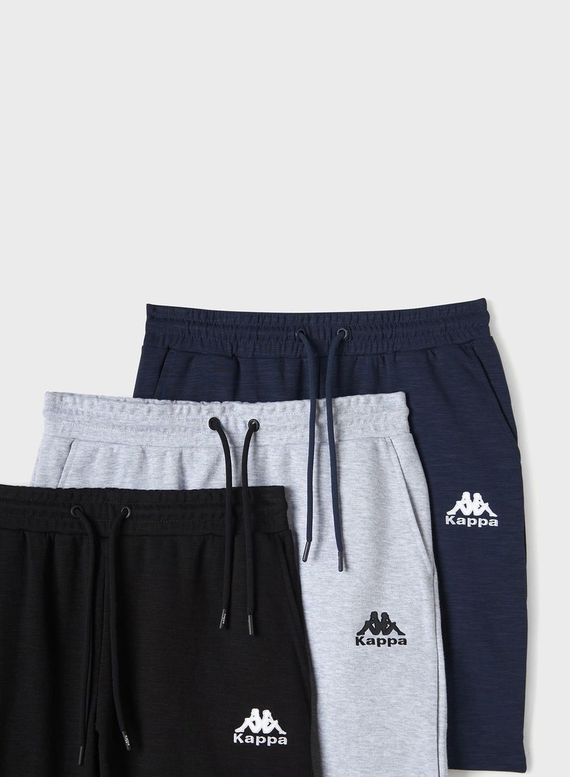 3 Pack Essential Shorts