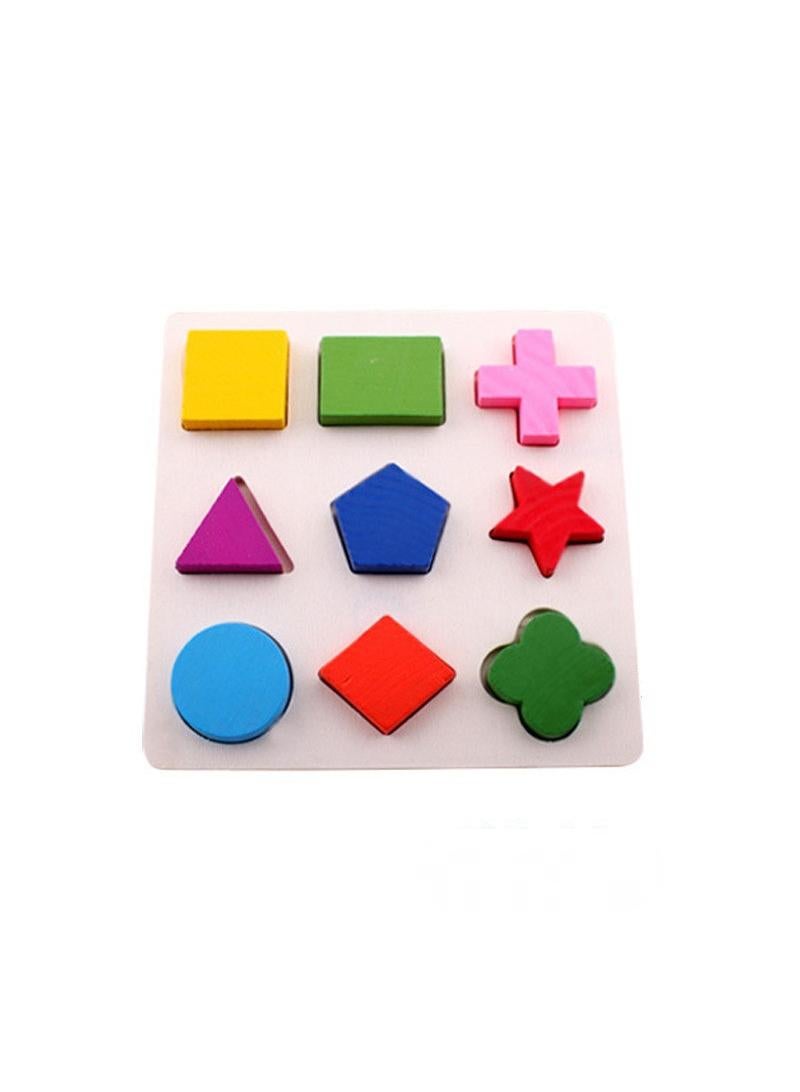 Creative craft geometric shape sorter educational learning toy for kids style Y25