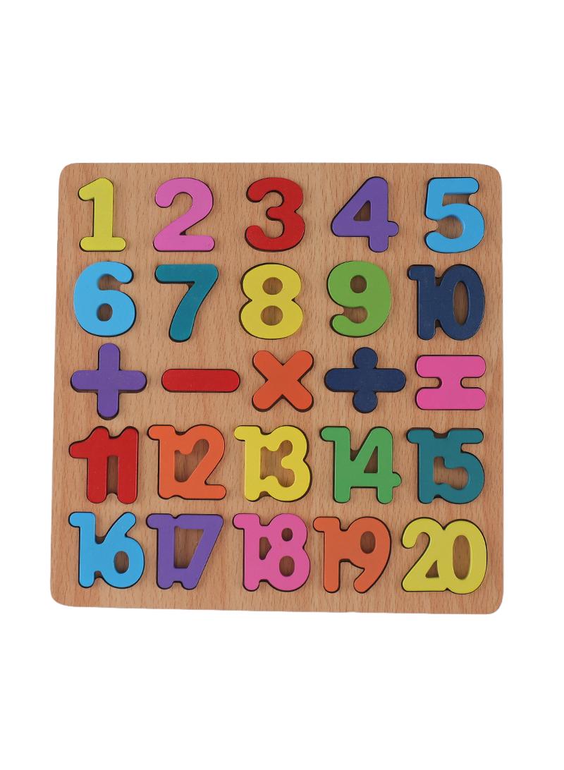 Cognitive matching wooden toys children's educational early education building blocks puzzle board toys style C2
