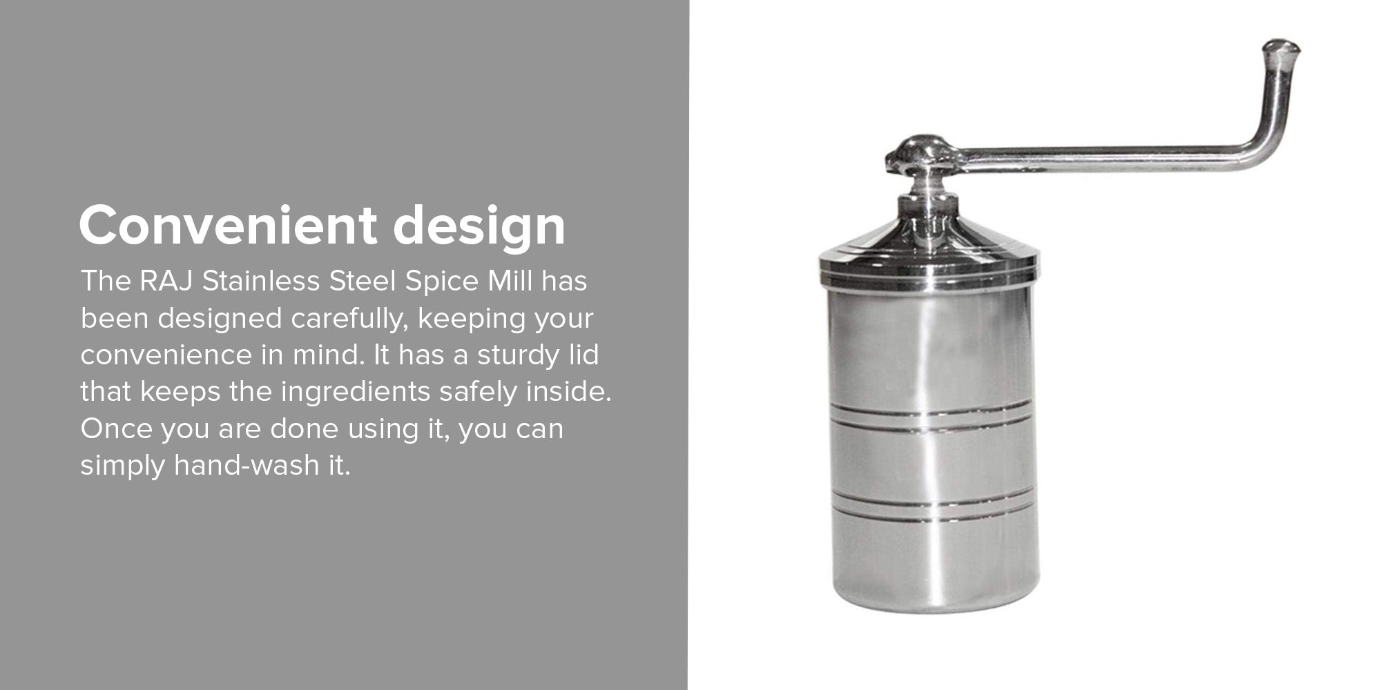 Raj Stainless Steel Sev Machine Silver 6.2x11.4x9.8cm