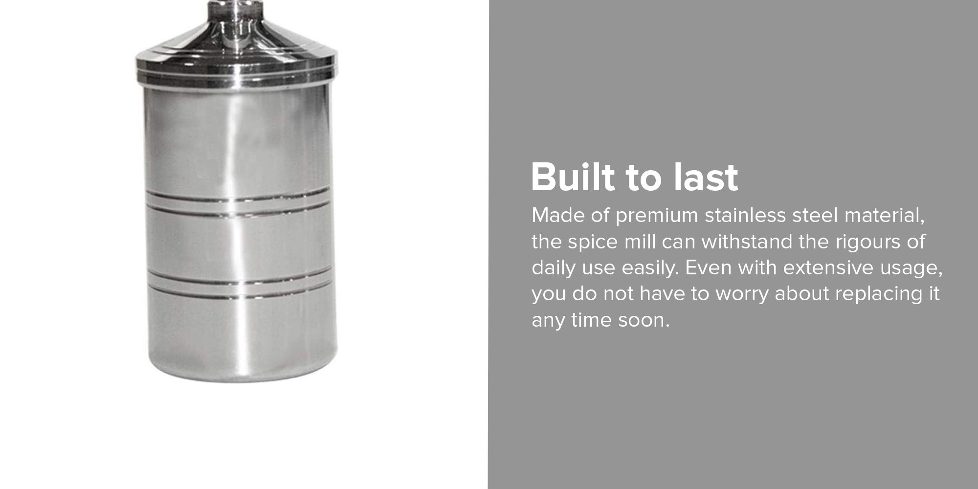 Raj Stainless Steel Sev Machine Silver 6.2x11.4x9.8cm