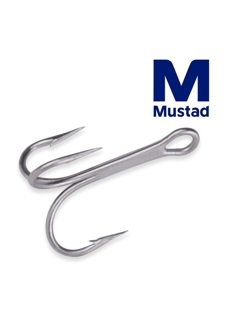 Mustad Treble Hook (Ref: 9430ADS)-5X Strong