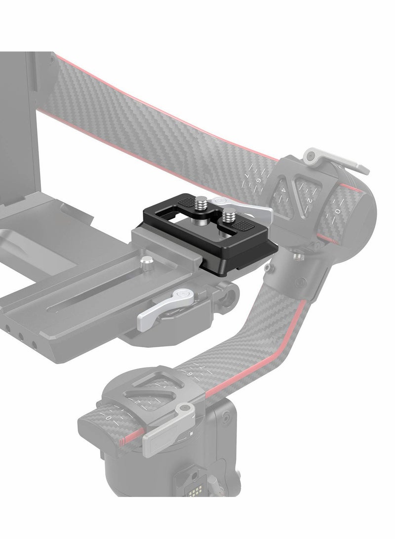 Quick Release Plate for Arca-Type Standard Compatible with DJI RS 2 / RSC 2 / RS 3 / RS 3 Pro Gimbal - 3154