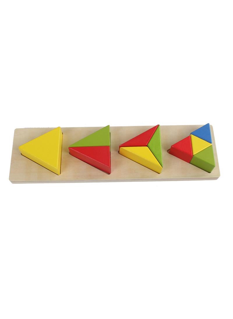 Geometric shape board shape matching building block toy children's early education educational toy 11 Pcs