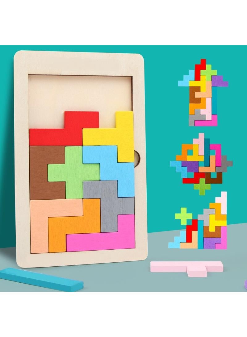 Creative craft geometric shape sorter educational learning toy for kids style Y10