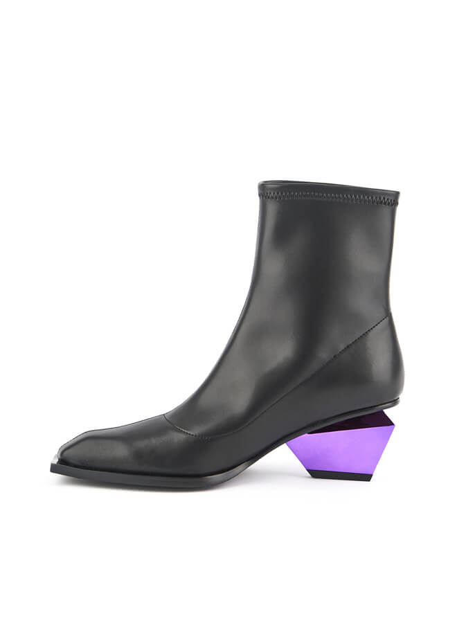 Jacky Bootie, Women, Black