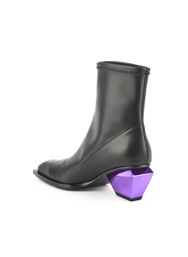 Jacky Bootie, Women, Black