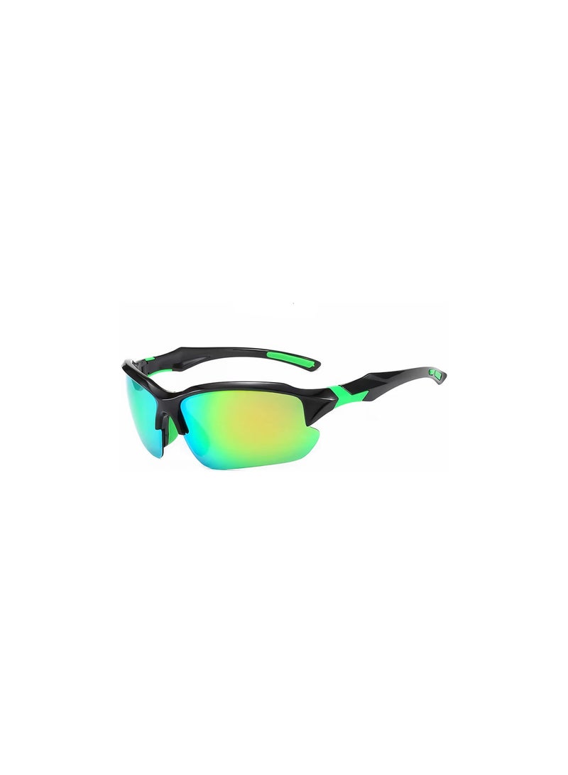 Polarized Sports Glasses, Cycling Sunglasses for Men Women, Sunglasses Set for Cycling Baseball Golf Fishing Driving Running