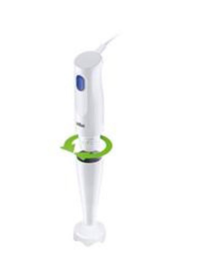 Multi Quick 1, Hand Blender, One Speed, 0.600L Beaker, Dishwasher Safe, 350 ml 450 W MQ10.001PWH White/Blue