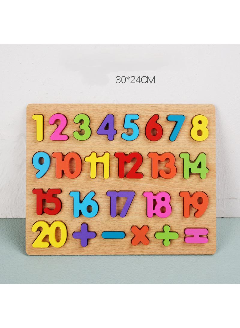 Creative craft geometric shape sorter educational learning toy for kids style B1