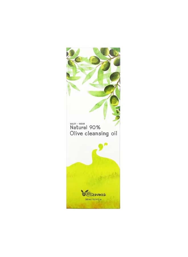 Milky-Wear Natural 90  Oilve Cleansing Oil 10.14 fl oz 300 ml