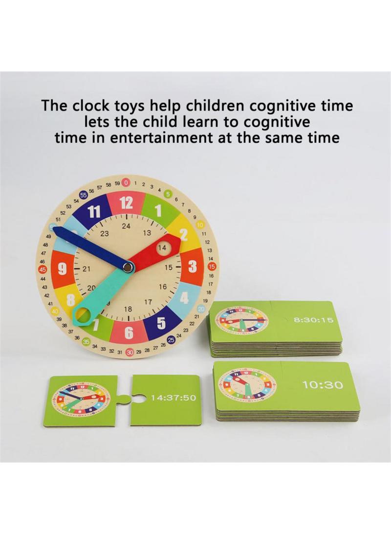 Clock Model Clock Face Three-needle Children's Learning Tools Learning And Understanding Time Teaching Tools