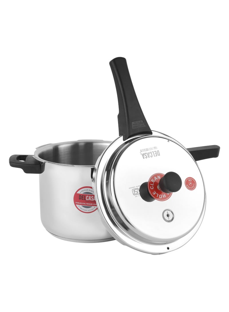 Elegant Design & High Quality Material Stainless Steel Pressure Cooker With Induction Compatible