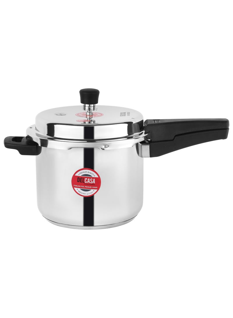 Elegant Design & High Quality Material Stainless Steel Pressure Cooker With Induction Compatible