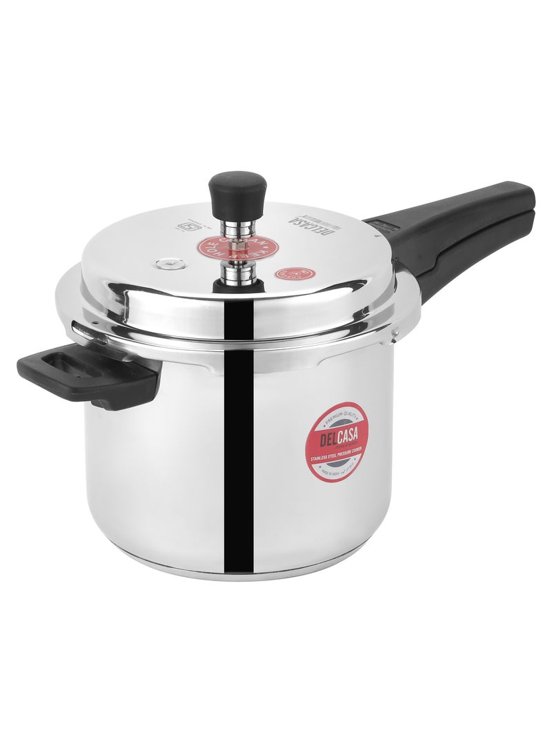 Elegant Design & High Quality Material Stainless Steel Pressure Cooker With Induction Compatible