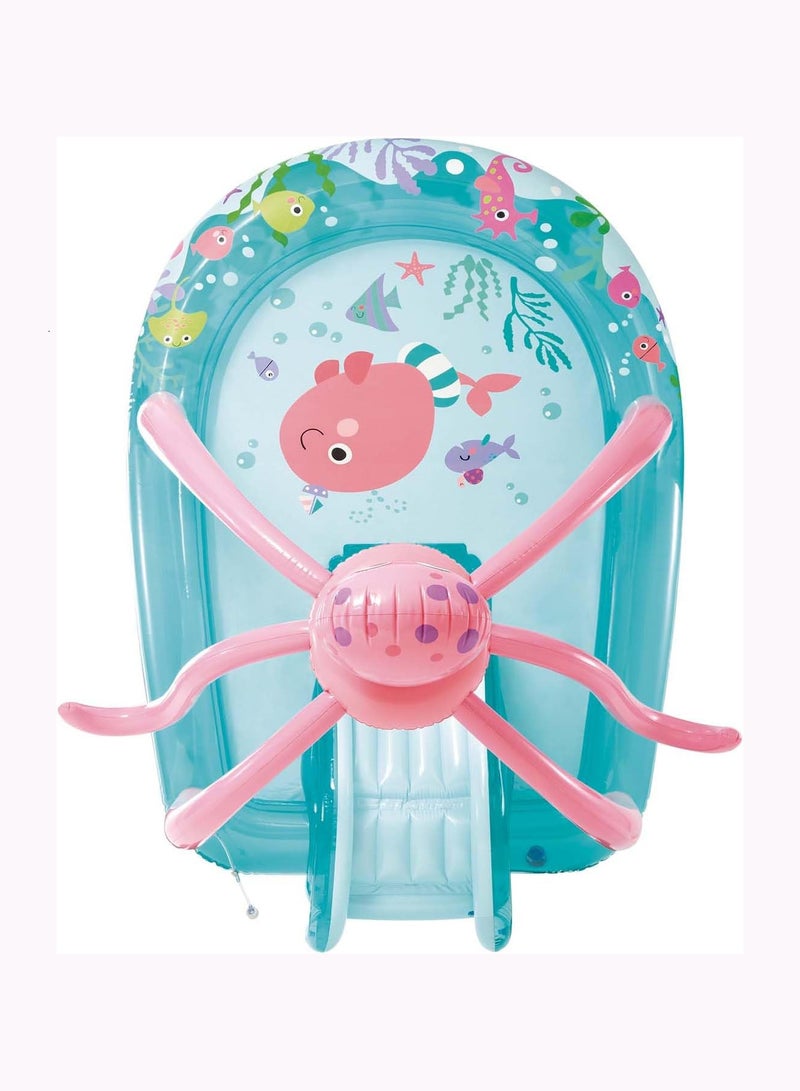 Octopus Play Center Inflatable Pool with Slide and Sprinkler 234x183x150cm