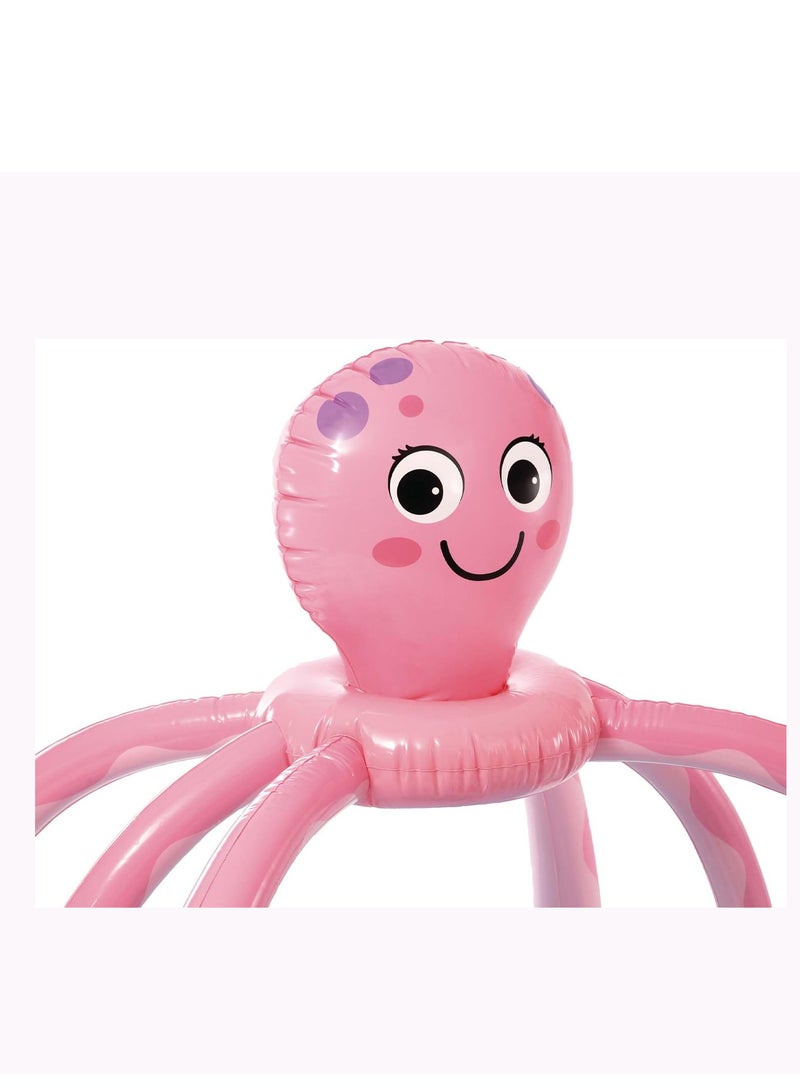 Octopus Play Center Inflatable Pool with Slide and Sprinkler 234x183x150cm