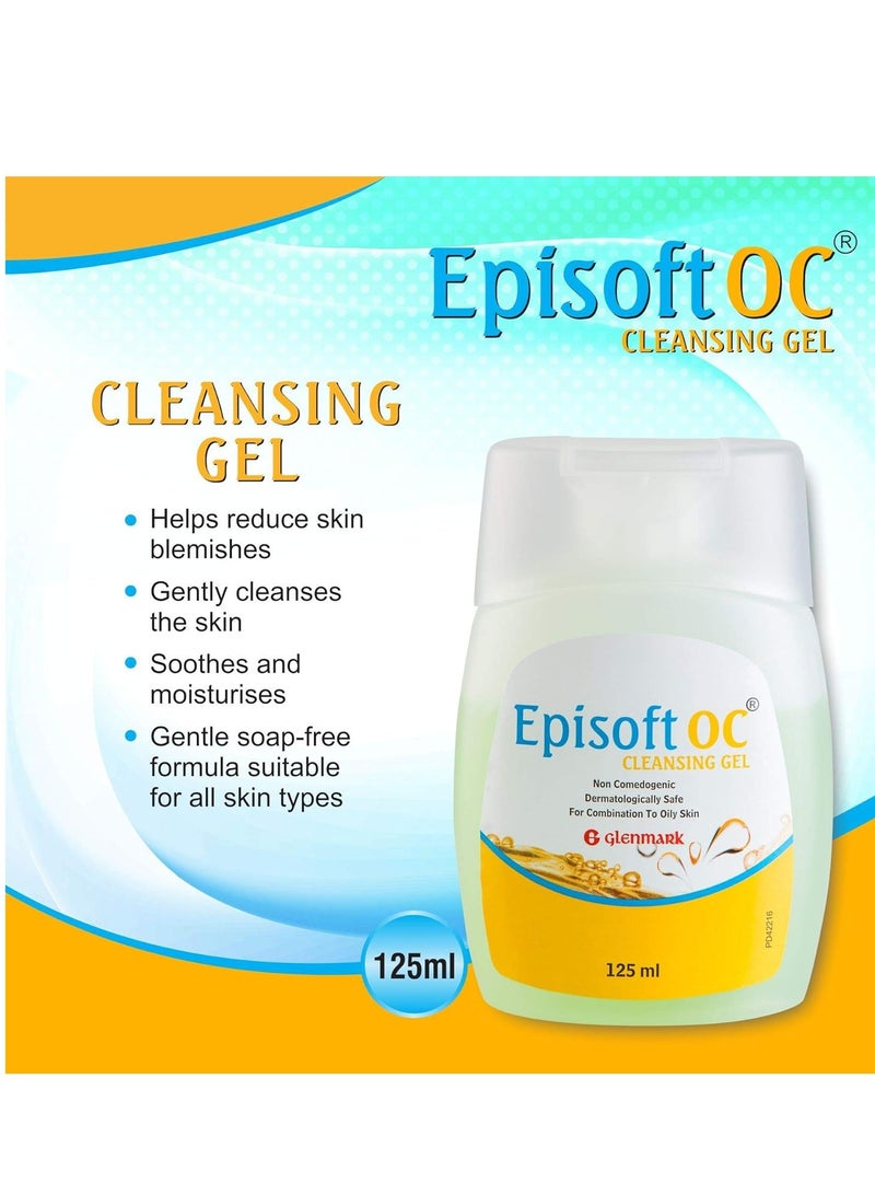 Episoft Gel For Acne-Prone and Oily Skin 125ml Pack of 2