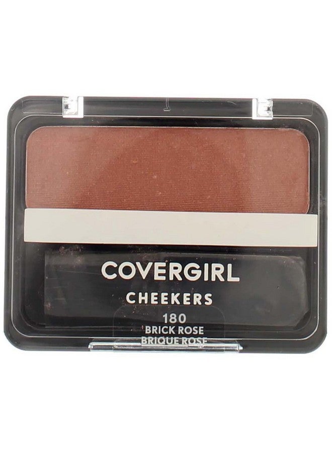 Cheekers Blendable Powder Blush Brick Rose.12 Oz (Packaging May Vary)