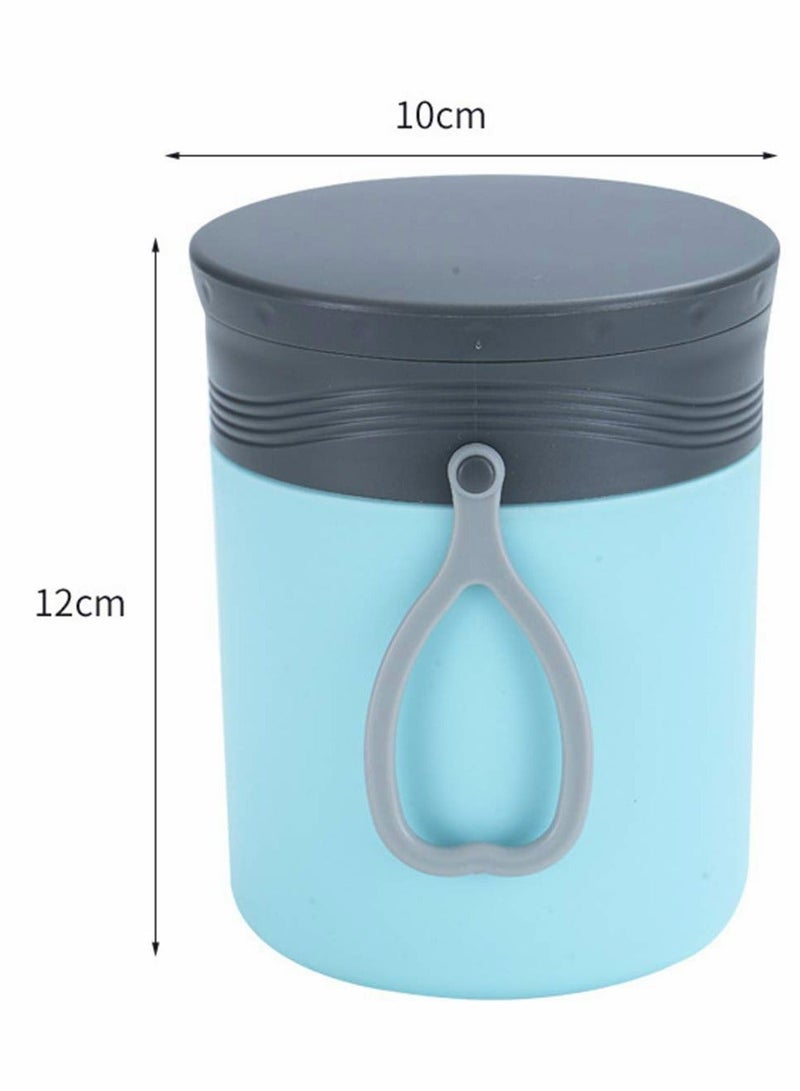 Food Flask, 450 ml Flask for Hot Food, Insulated Containers with a Foldable Spoon