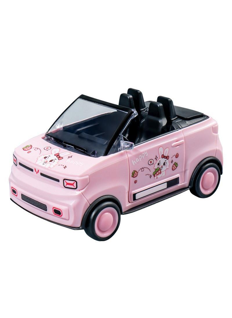 Children's Cartoon Mini Convertible Model Inertial Sports Car Toy