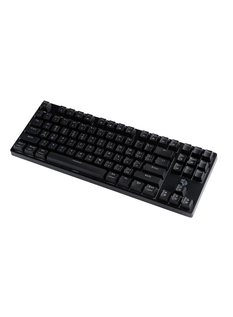 Porodo Gaming 3in1 Wireless Mechanical Keyboard TKL Gateron Switch