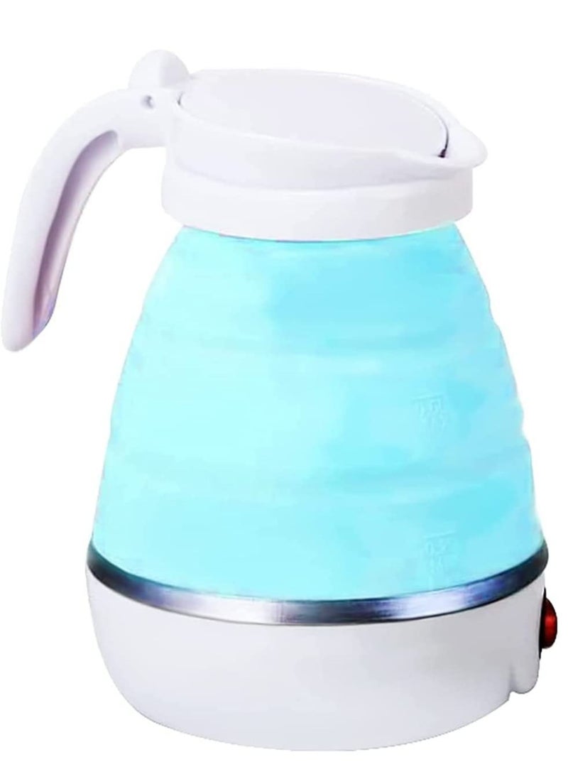 Travel Portable Foldable Electric Kettle Collapsible Water Boiler For Coffee Tea Fast Water Boiling 110V-220V 600ML For Household Use