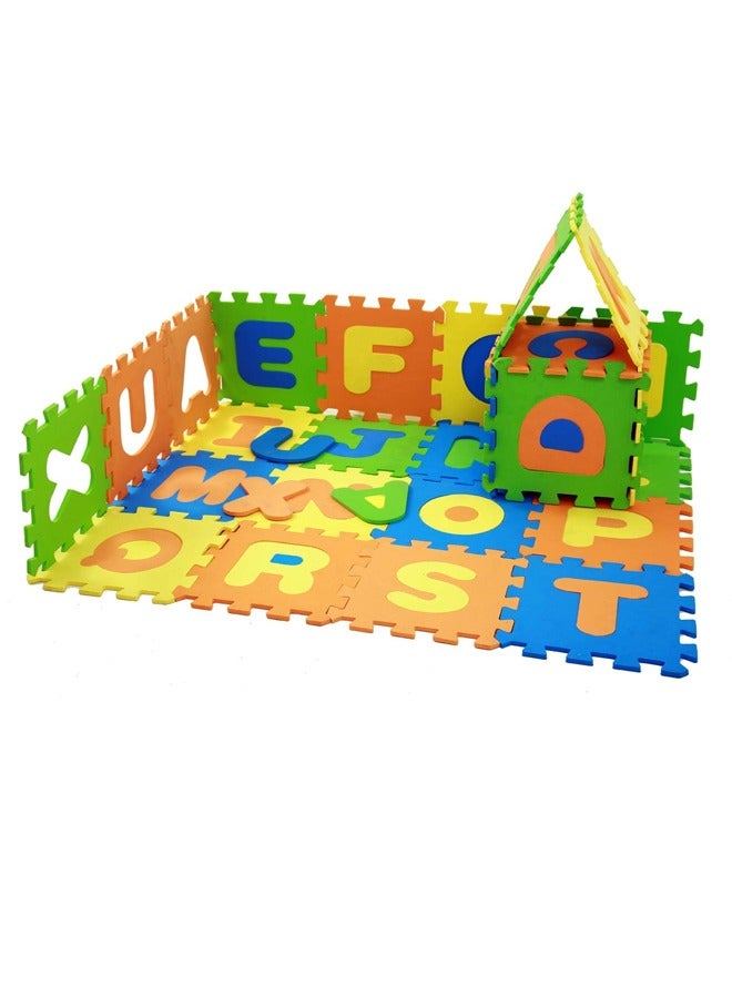 Baybee Alphabet ABC Puzzle Mat for Kids Non Toxic Floor mats Educational Puzzle Interlocking Foam Play Mat Toy with Set of 26 Pcs
