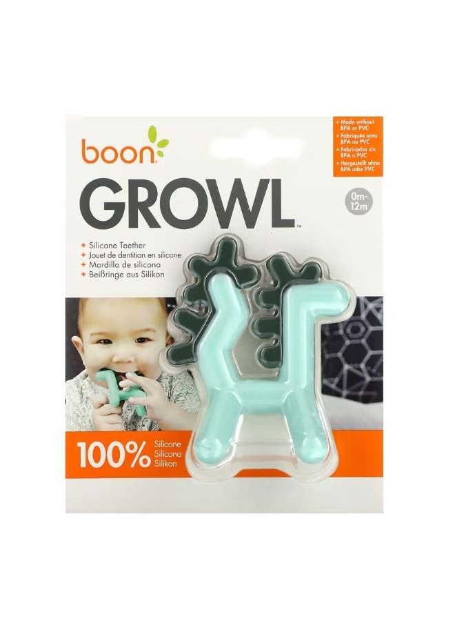 Growl Silicone Teether Dragon 0-12 Months 1 Teether
